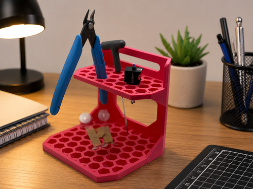 Honeycomb Desk Organizer