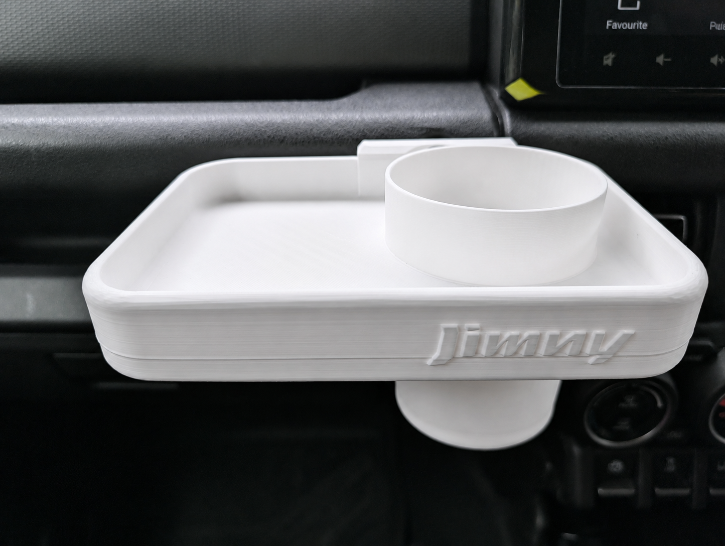 Suzuki Jimny Convertible Tray with Cupholder