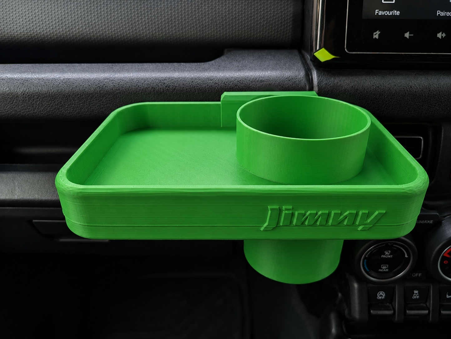Suzuki Jimny Convertible Tray with Cupholder