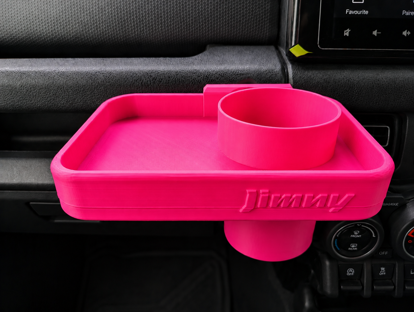 Suzuki Jimny Convertible Tray with Cupholder