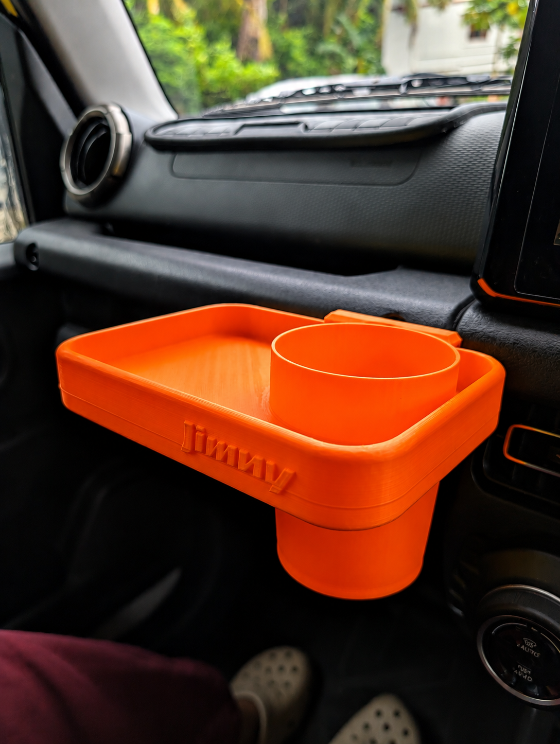 Suzuki Jimny Convertible Tray with Cupholder