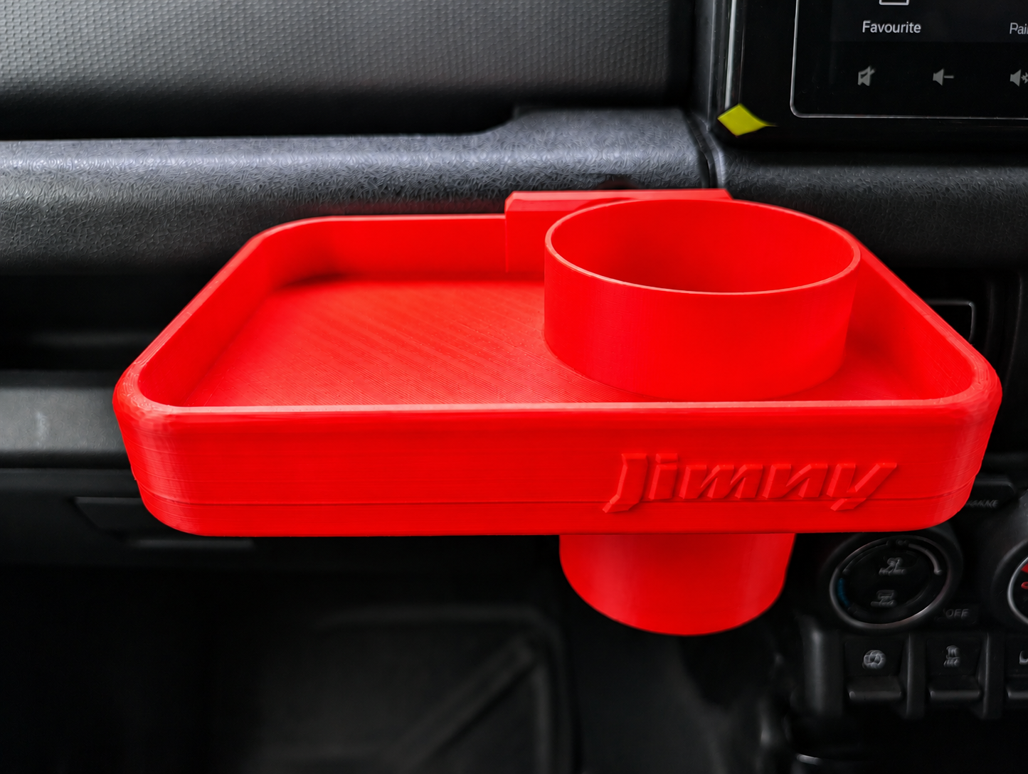 Suzuki Jimny Convertible Tray with Cupholder