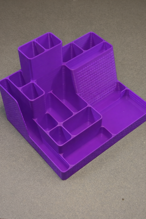 All-in-One Smart Desk Organizer with Phone Stand