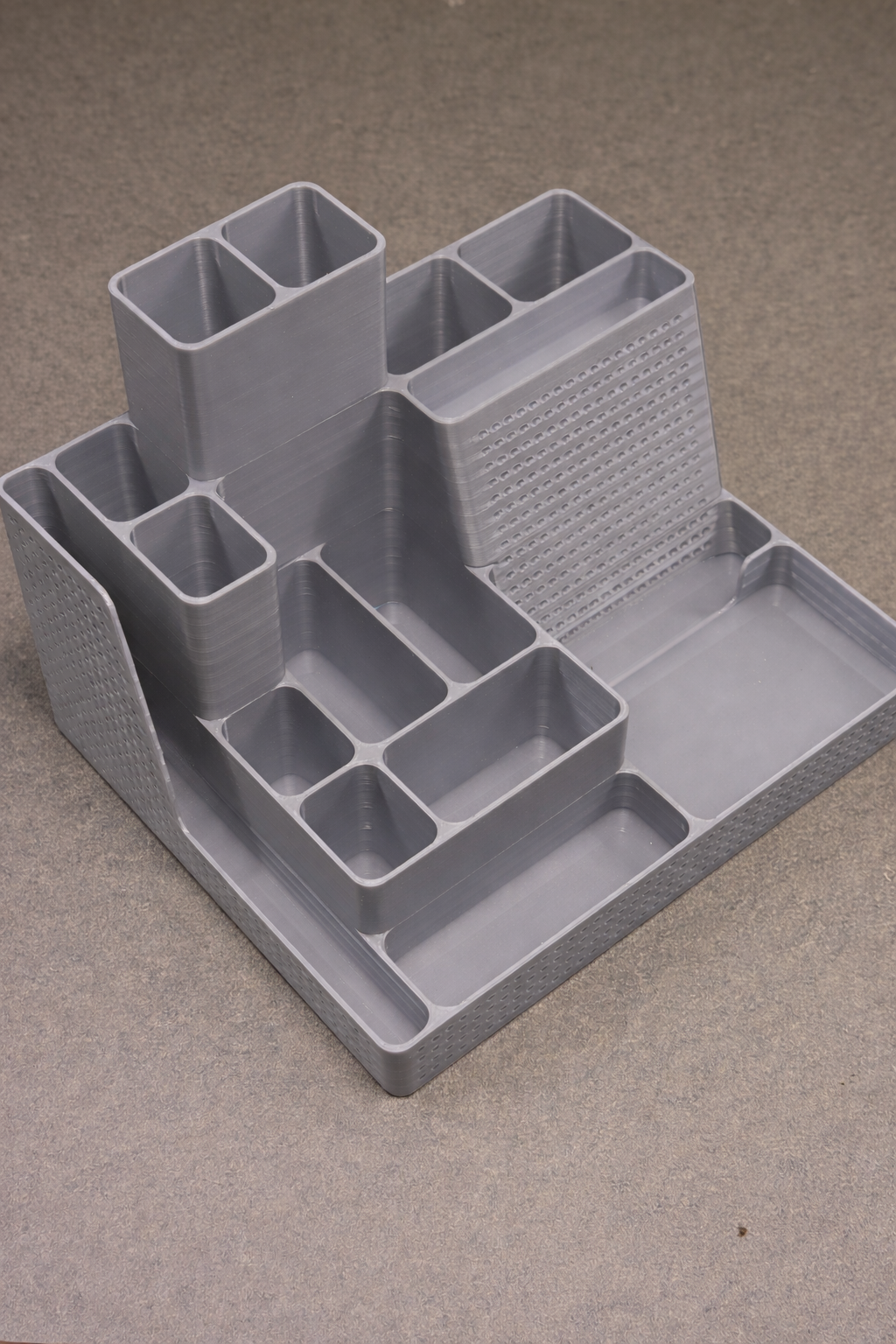 All-in-One Smart Desk Organizer with Phone Stand