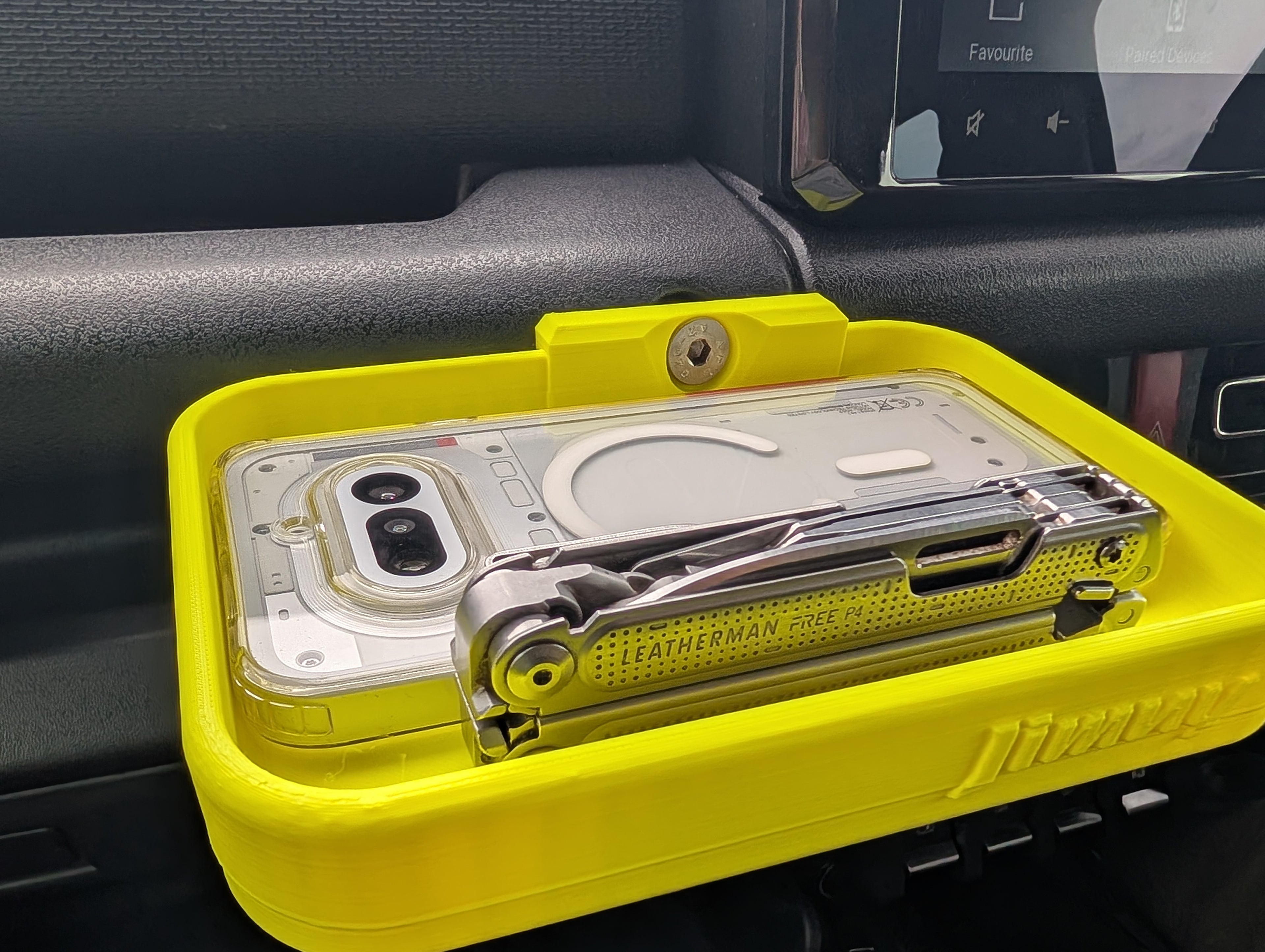 Suzuki Jimny Convertible Tray with Cupholder