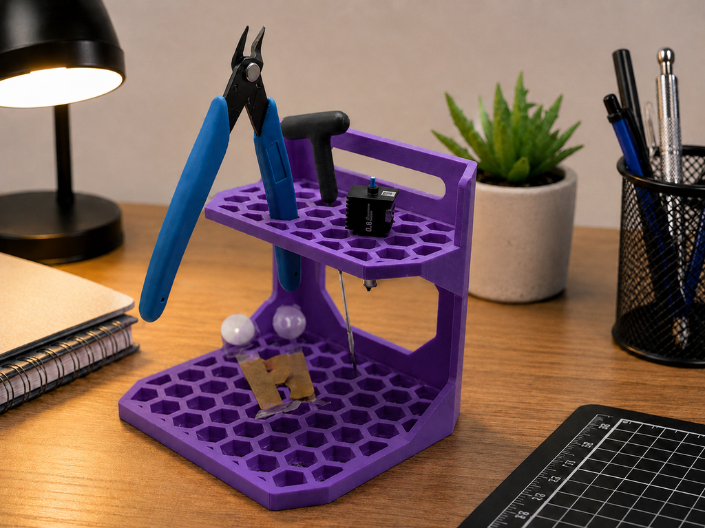 Honeycomb Desk Organizer