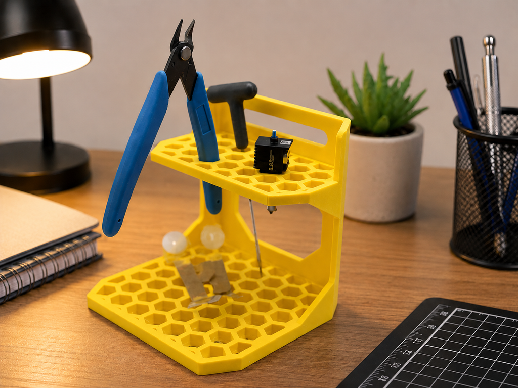 Honeycomb Desk Organizer